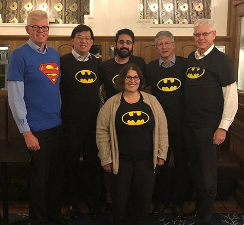 Cluster led by Bat Team and Superman